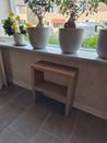 Sidetable koffietafel design folie eiken houtnerf vensterbank