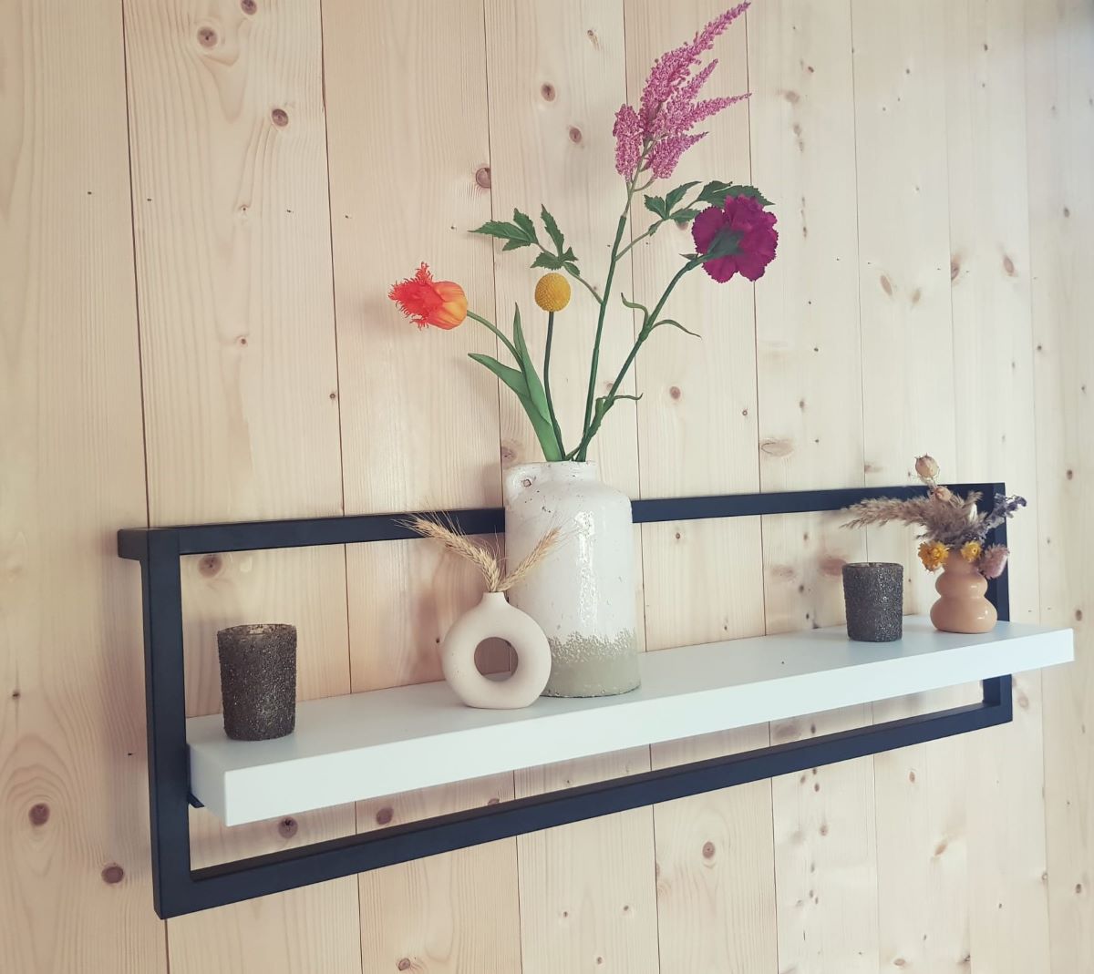 Wandplanken Hout Set Van 4, Wandplank Wit, Planken Voor Wand Decor Slaapkamer, Foto Foto Richel Plank Met Schot, Voor Kantoor, Woonkamer (Size : 4.7inch Wandplanken Hout Set Van 4, Wandplank Wit, Planken Voor Wand Decor Slaapkamer, Foto Foto Richel Plank Met Schot, Voor Kantoor, Woonkamer (Size : 4.7inch